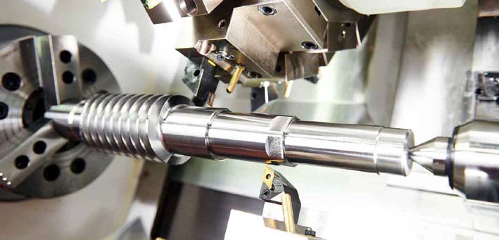 Long dimension CNC lathe machining parts