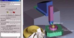 Path simulation of 5-axis high-speed milling based on Vericut