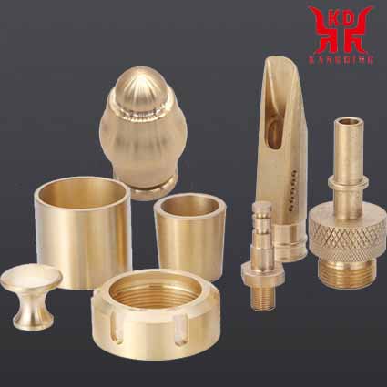 CNC finishing of copper parts