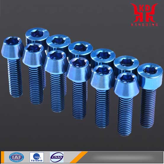Titanium standard parts - titanium alloy screw manufacturer